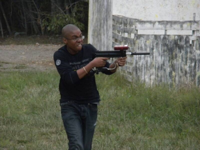 Jugador de gotcha láser 